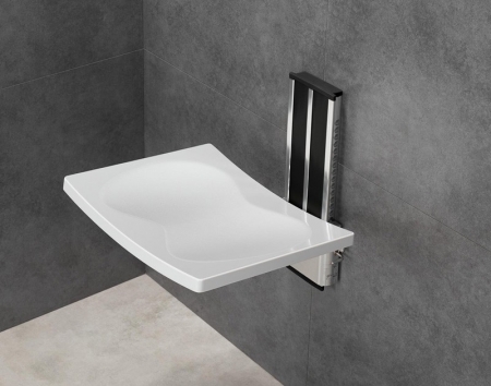 disabled shower seat height -adjustable