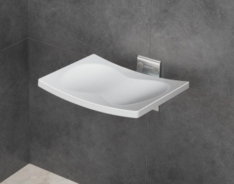 wall mounted folding bath seat