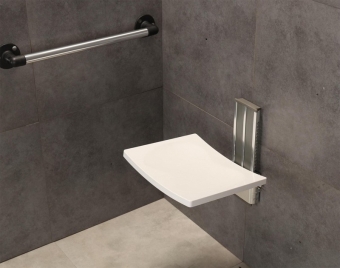 disabled shower seat height -adjustable